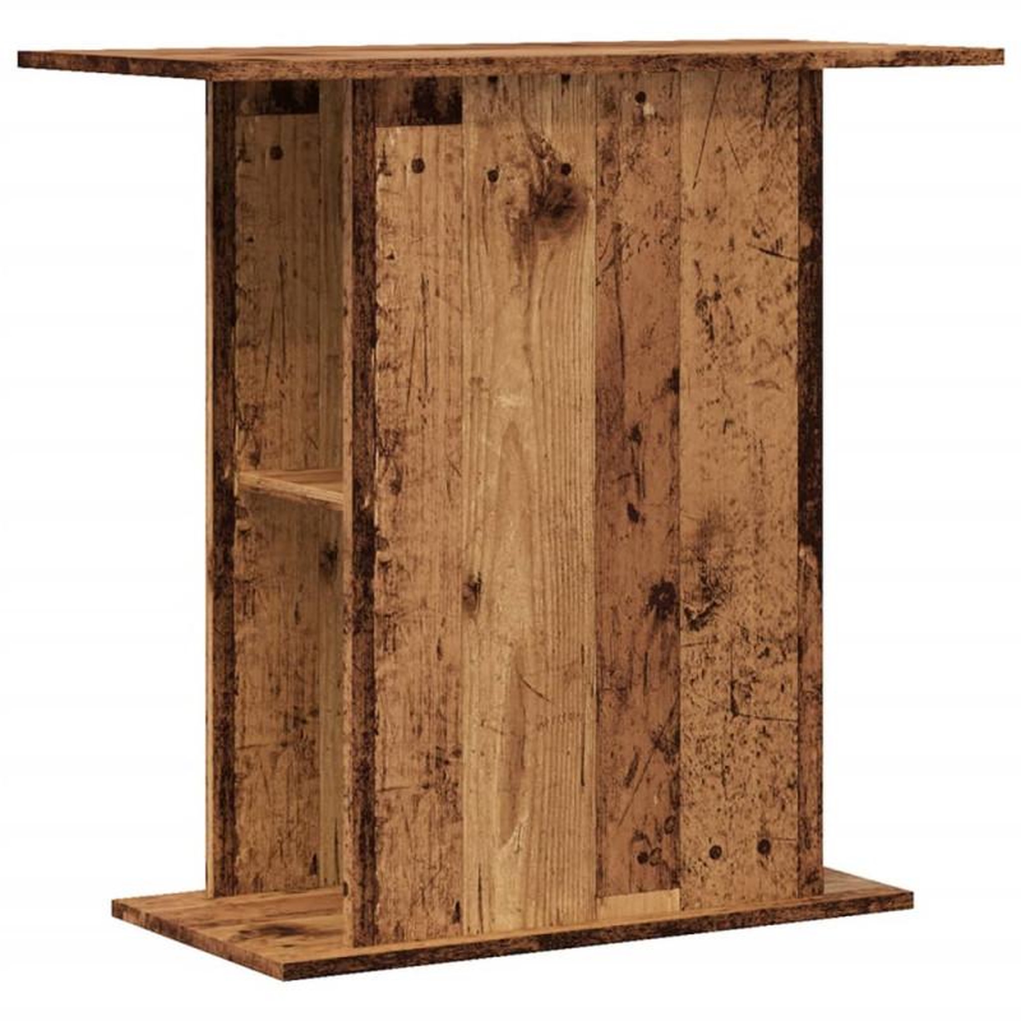 Voir la diapositive 2 : VIDAXL Support d aquarium vieux bois 36x75x72,5 cm bois d ingénierie