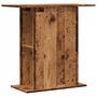 Voir la diapositive 2 : VIDAXL Support d aquarium vieux bois 36x75x72,5 cm bois d ingénierie