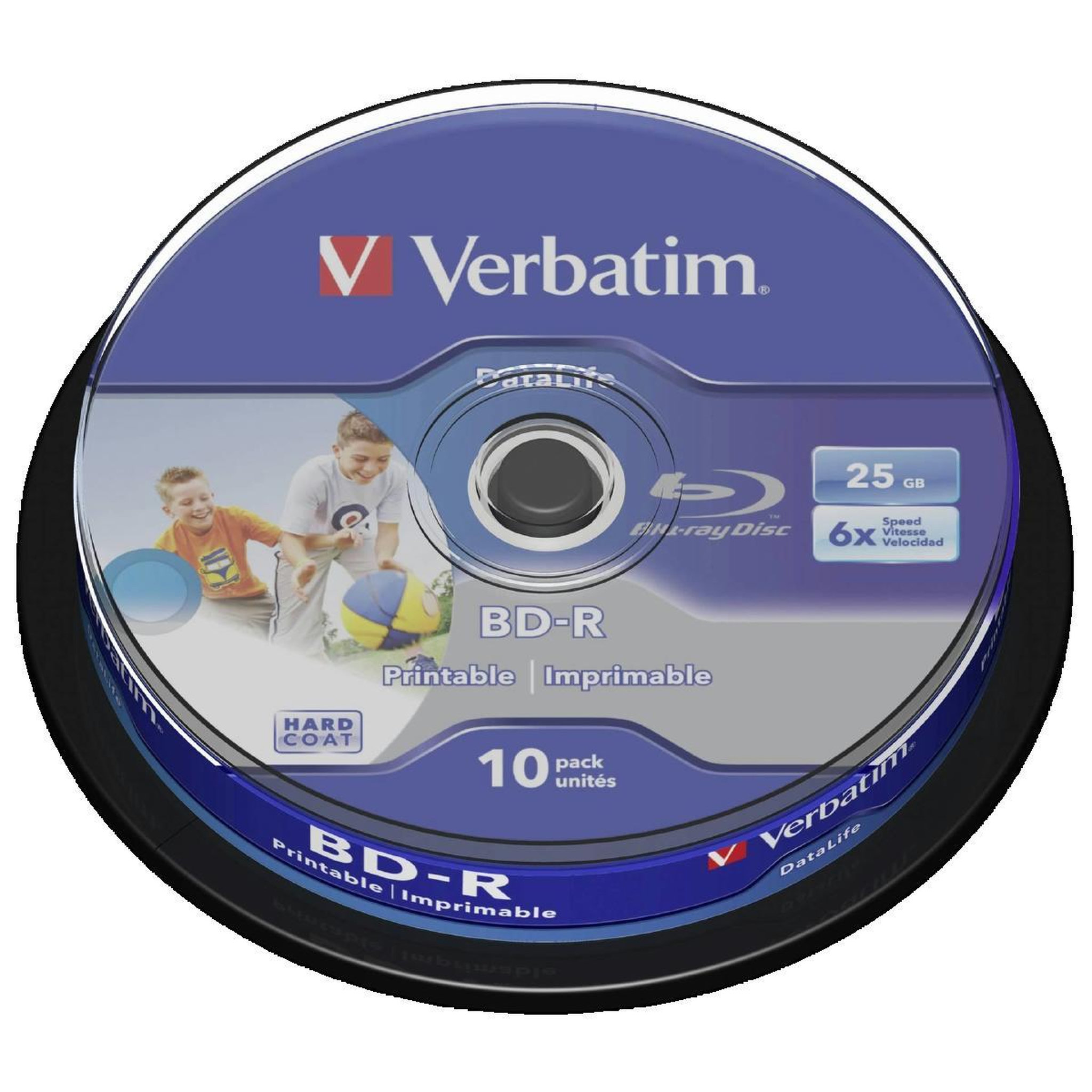 Voir la diapositive 1 : Verbatim Disques Blu-ray Verbatim BD-R 25 Go Blanc
