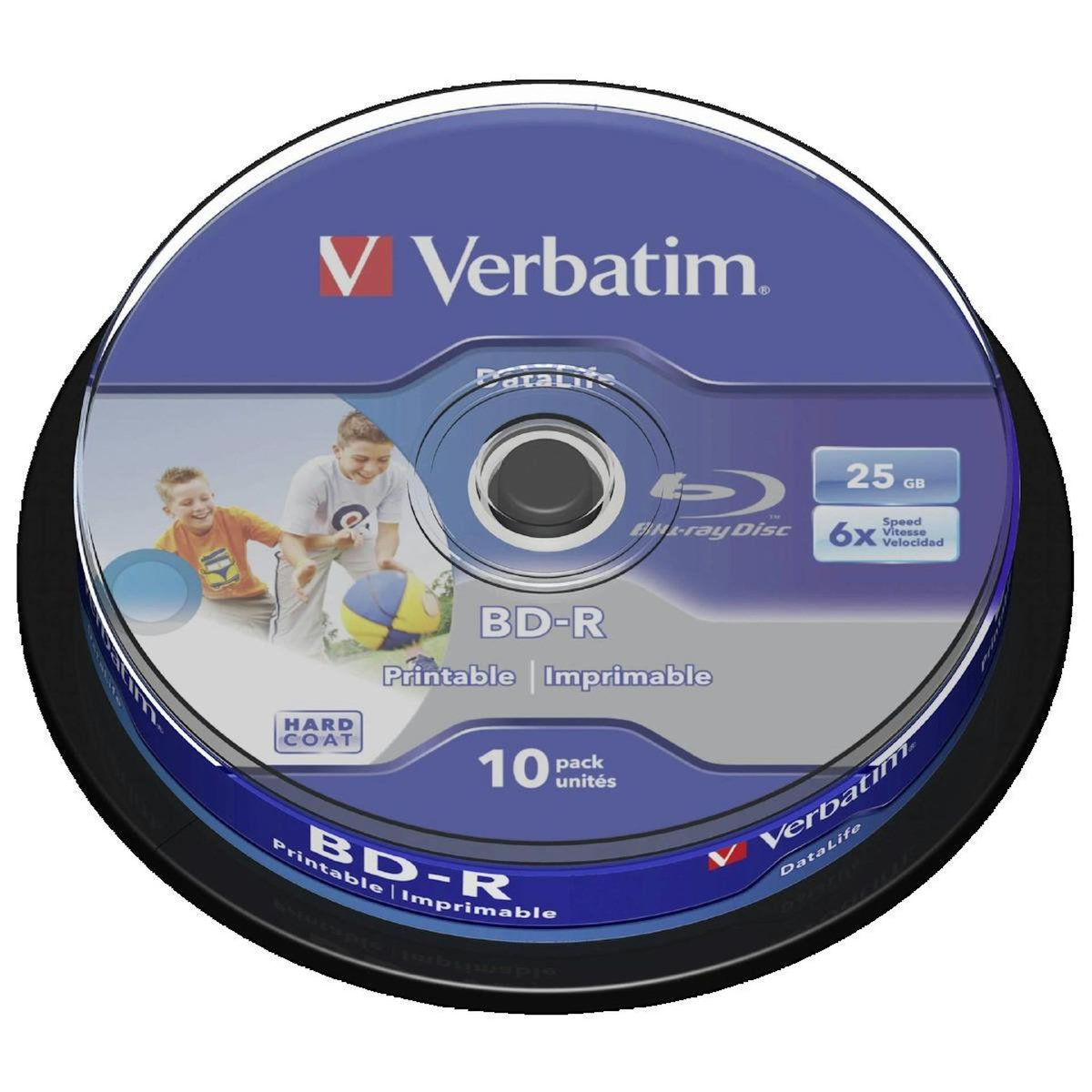 Verbatim Disques Blu-ray Verbatim BD-R 25 Go Blanc
