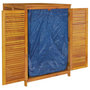 Voir la diapositive 3 : VIDAXL Boîte de rangement de jardin 70x87x104 cm bois massif d'acacia