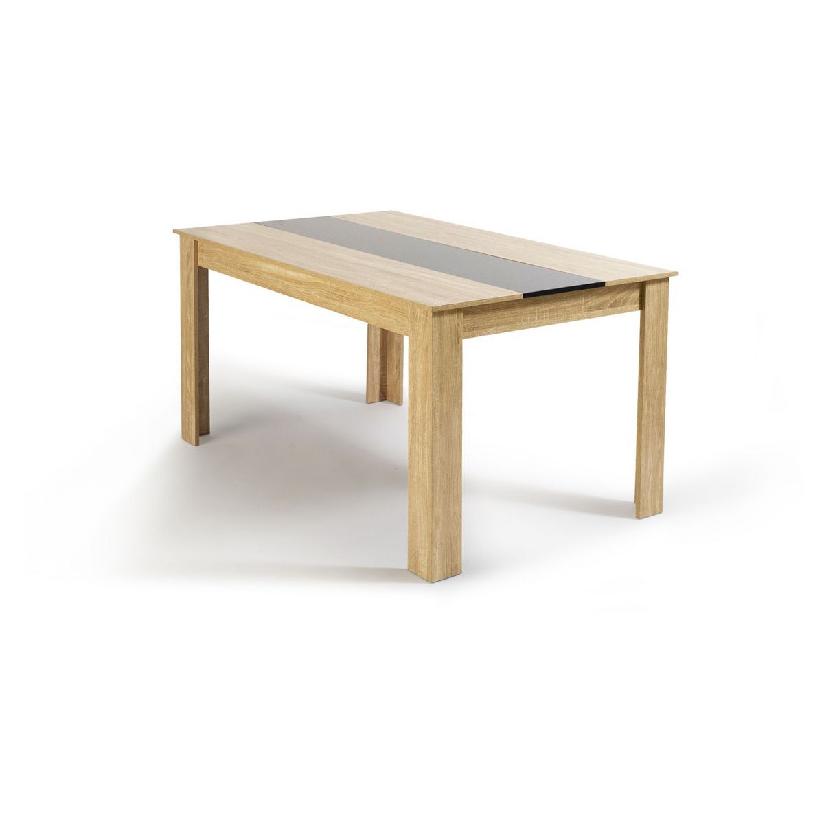 Table de repas fixe contemporaine 140 cm 