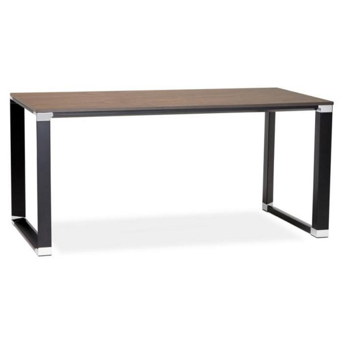 Paris Prix Bureau Design  Hovik  160cm Noyer & Noir