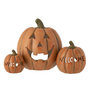 Voir la diapositive 4 : Paris Prix Photophore Déco Citrouille  Halloween  27cm Caramel