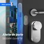 Voir la diapositive 5 : EZVIZ Serrure connectée DL01 Pro + clavier + hub