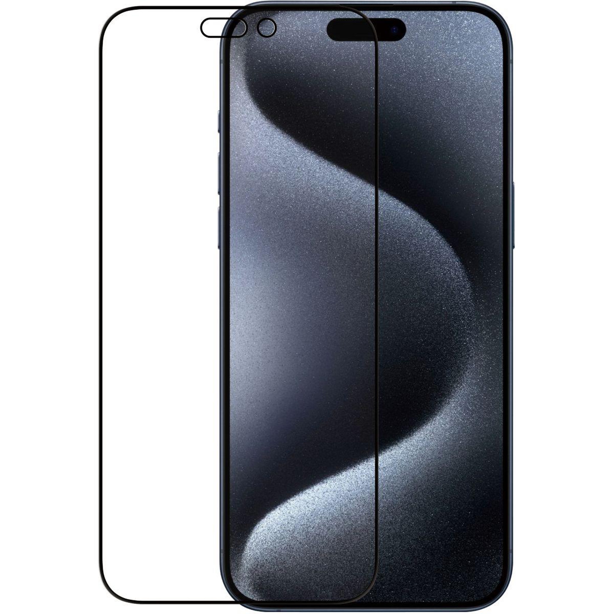 Voir la diapositive 1 : ADEQWAT Protège écran iphone 16 pro anti lumière bleu