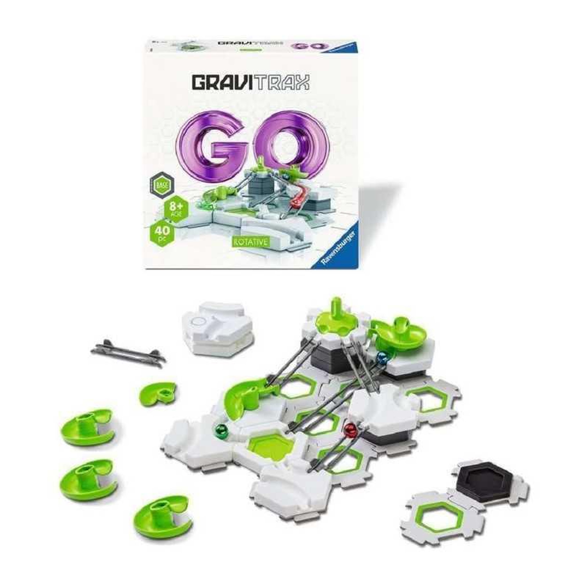 Voir la diapositive 3 : RAVENSBURGER GO Rotative - Circuit de billes