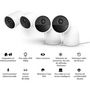Voir la diapositive 4 : Philips Caméra de surveillance HUE SECURE avec support bureau blanche
