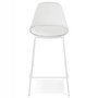 Voir la diapositive 2 : Paris Prix Tabouret de Bar Industriel  Sidon  87cm Blanc