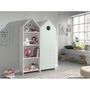 Voir la diapositive 5 : Paris Prix Pack - Étagère & Armoire 4 Niveaux  Casami  171cm Blanc & Menthe
