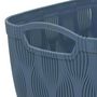 Voir la diapositive 2 : FIVE Panier de Rangement Design  Leaf  3,2L Bleu Gris
