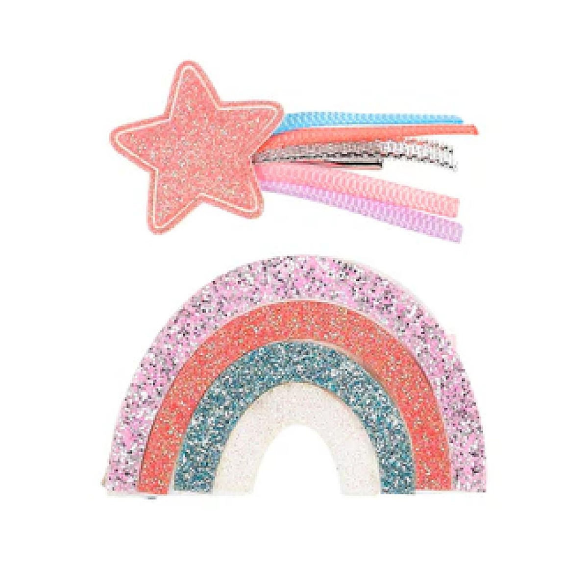 SOUZA Set de 2 pinces a cheveux Kiara arc en ciel