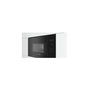 Voir la diapositive 2 : BOSCH Micro-ondes solo encastrable 20l 800w noir - BFL523MB1F