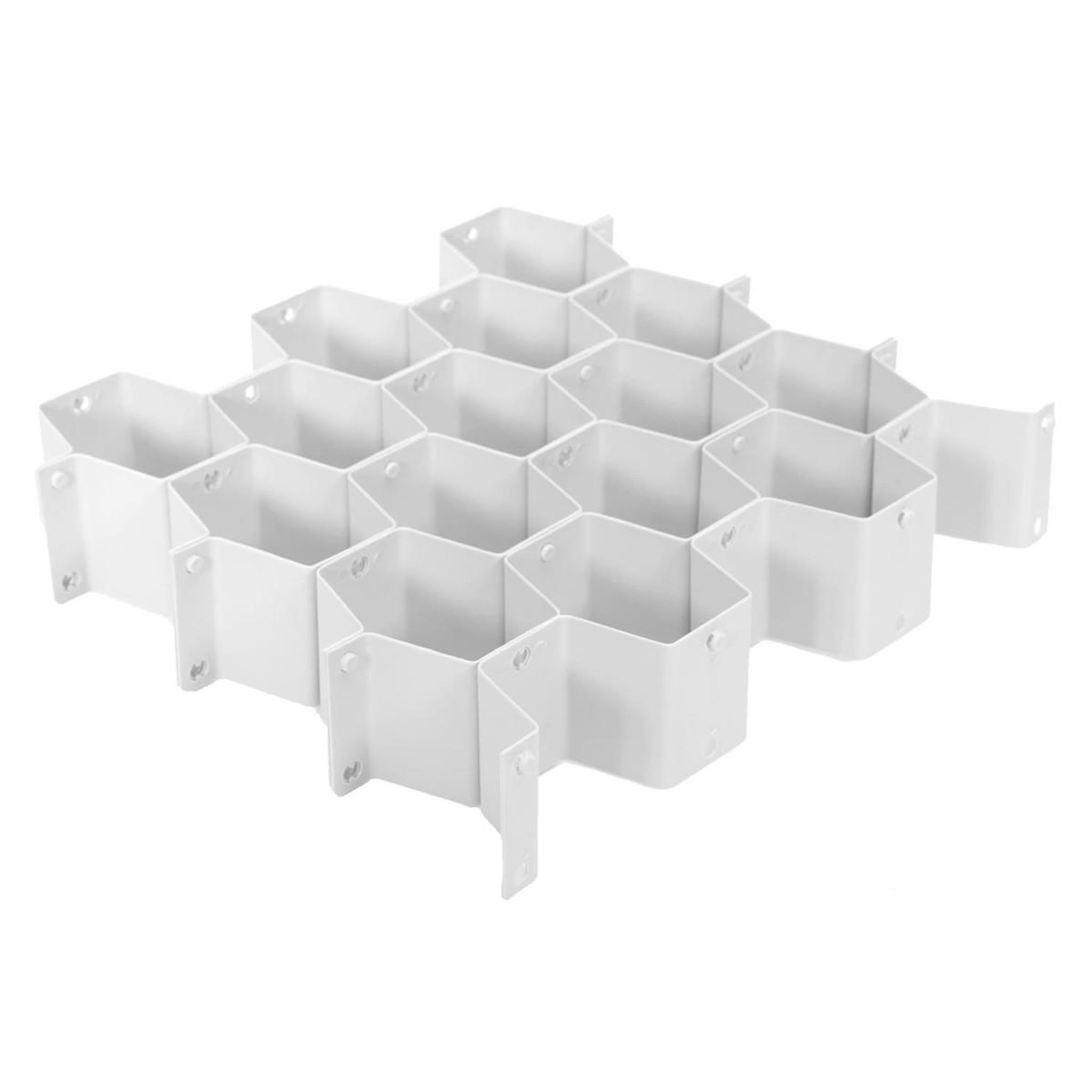 Je cherche une idee Lot de 6 séparateurs de tiroir  modulable  36cm blanc