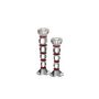 Voir la diapositive 3 : Paris Prix Chandelier Design en Cristal  Annie  22cm Transparent & Rouge
