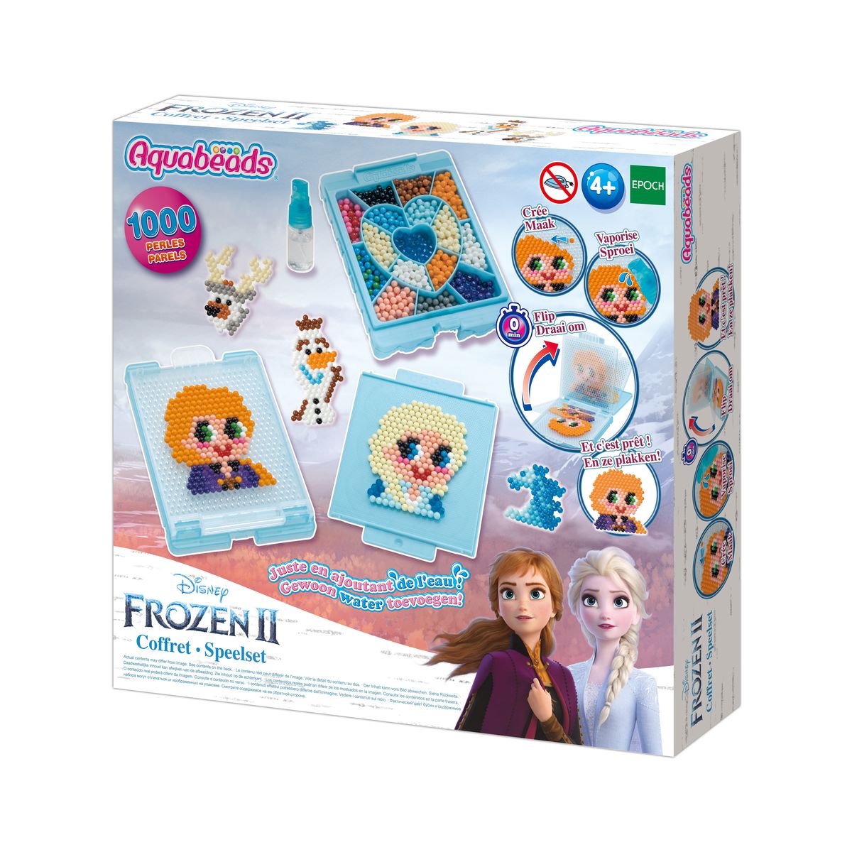 Epoch d'Enfance Aquabeads - Coffret création - La reine des neiges 2