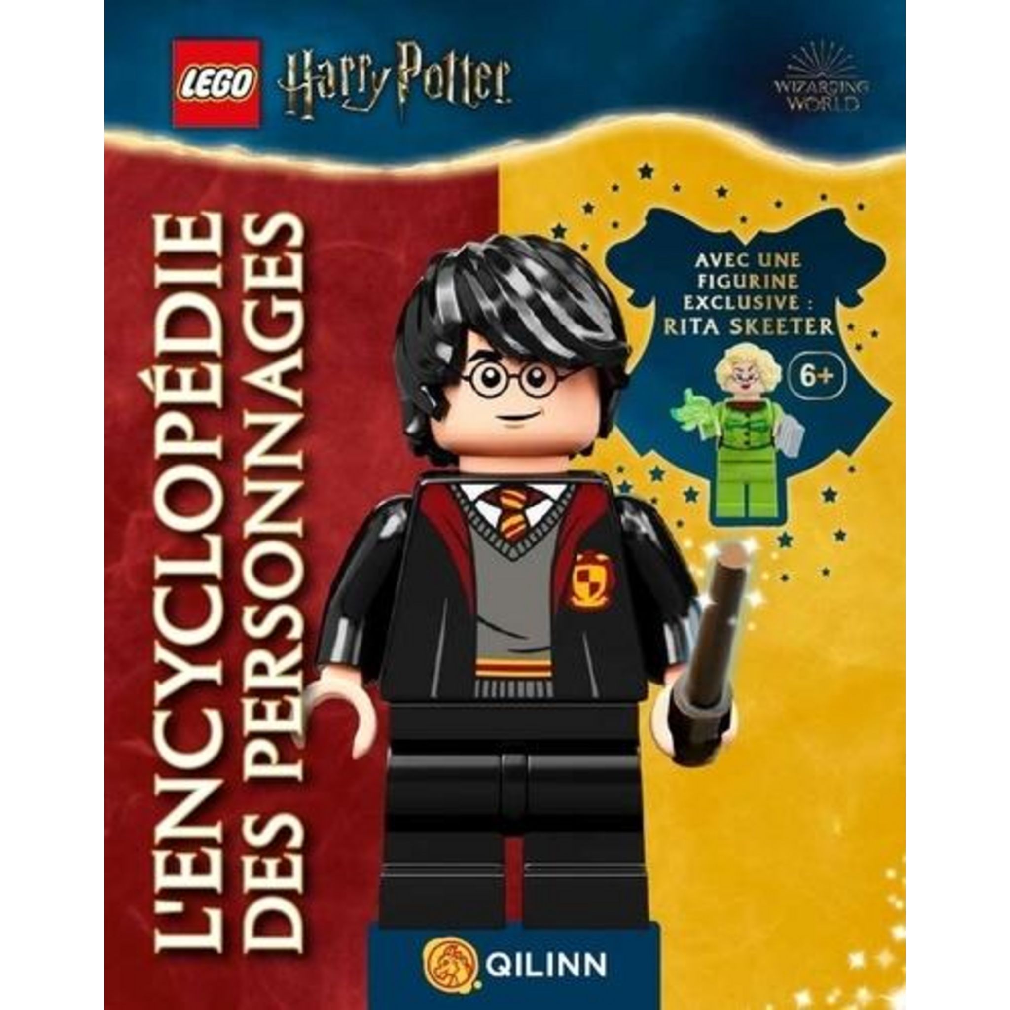 LEGO HARRY POTTER L'ENCYCLOPEDIE DES PERSONNAGES. AVEC 1 FIGURINE ...