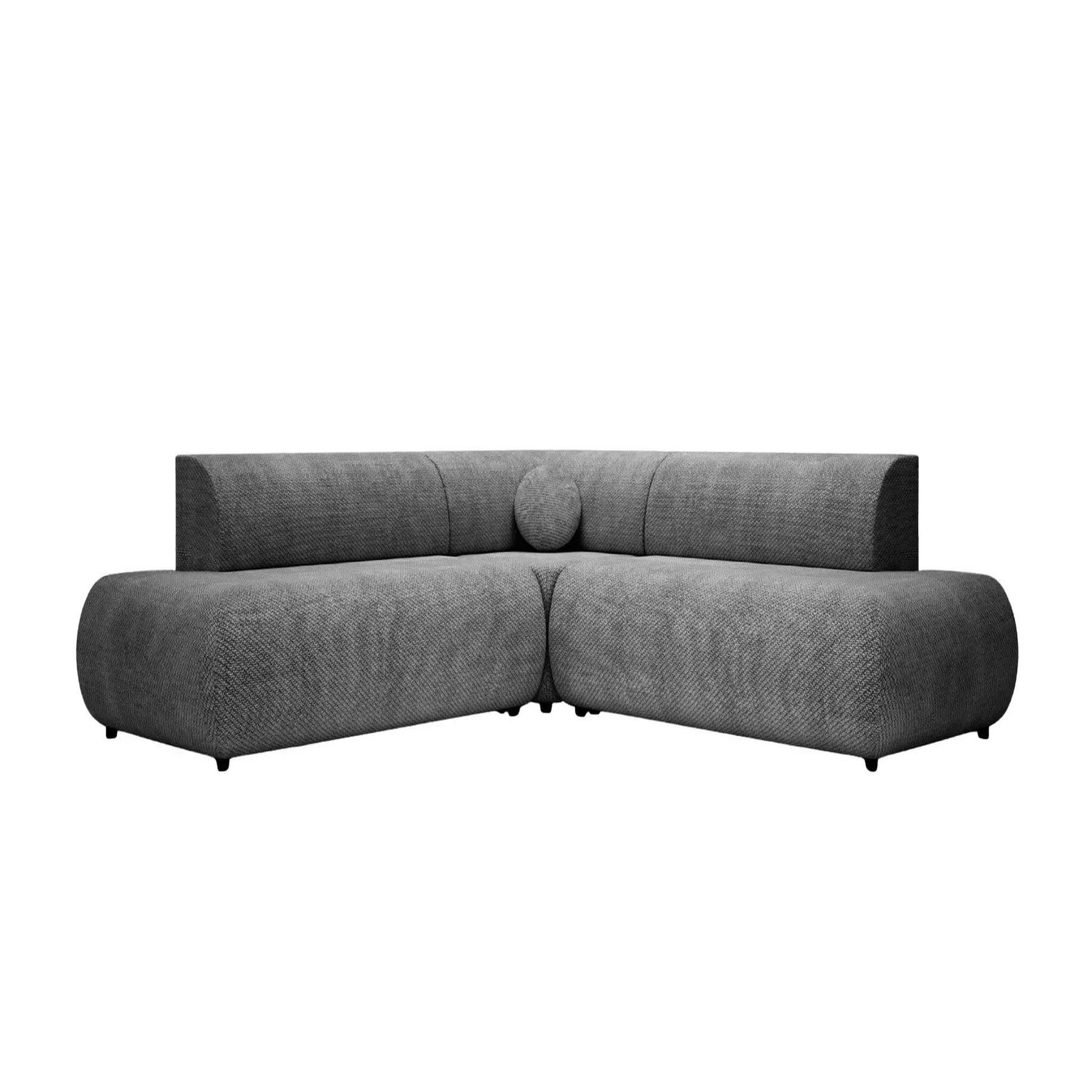 Voir la diapositive 1 : CASANOVA PARIS LEVI - Canapé panoramique convertible tissu lisse