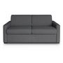 Voir la diapositive 2 : Canapé convertible système couchage express matelas 140x190 17cm 3 places en tissu DYLAN 