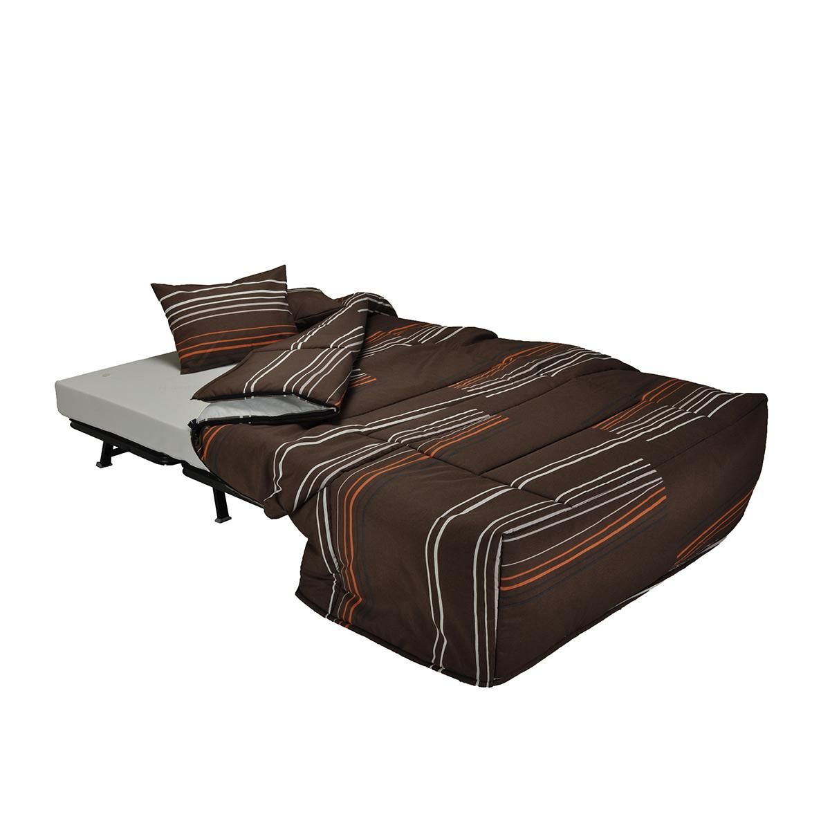 BULTEX Banquette BZ LUDO matelas 9 cm mousse Bultex 38 kg/m3