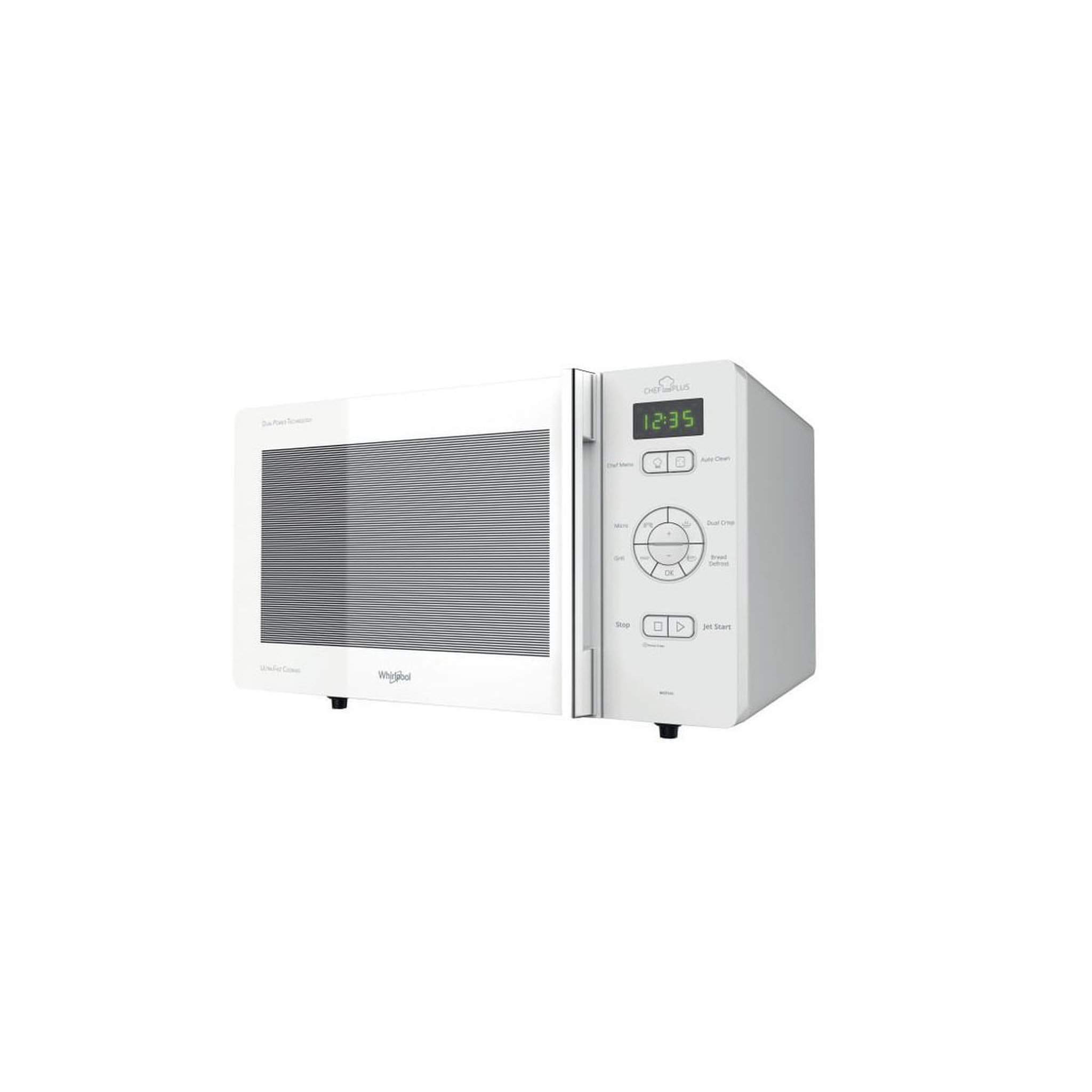 Voir la diapositive 2 : Whirlpool Micro-ondes grill 25l 800w blanc - mcp345wh