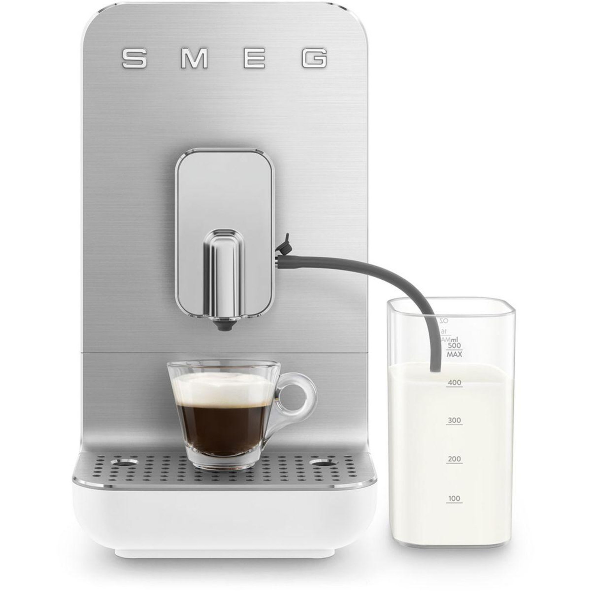 Voir la diapositive 4 : SMEG Expresso broyeur collezione bcc13whmeu