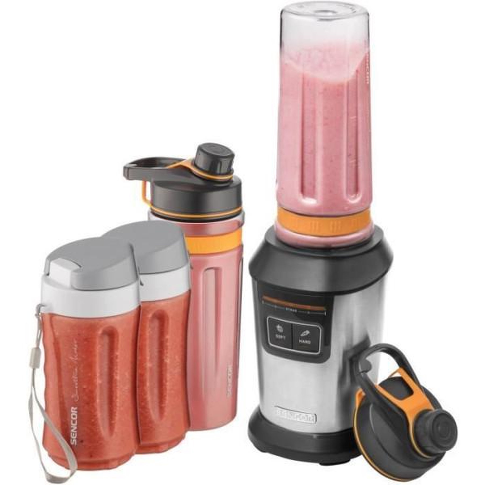 Voir la diapositive 5 : MARKET24 Blender  smoothie - SENCOR - SBL 7570SS - 800 W - Argent
