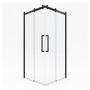Voir la diapositive 3 : Paroi de douche ROLLING BLACK SQUARE 90X90