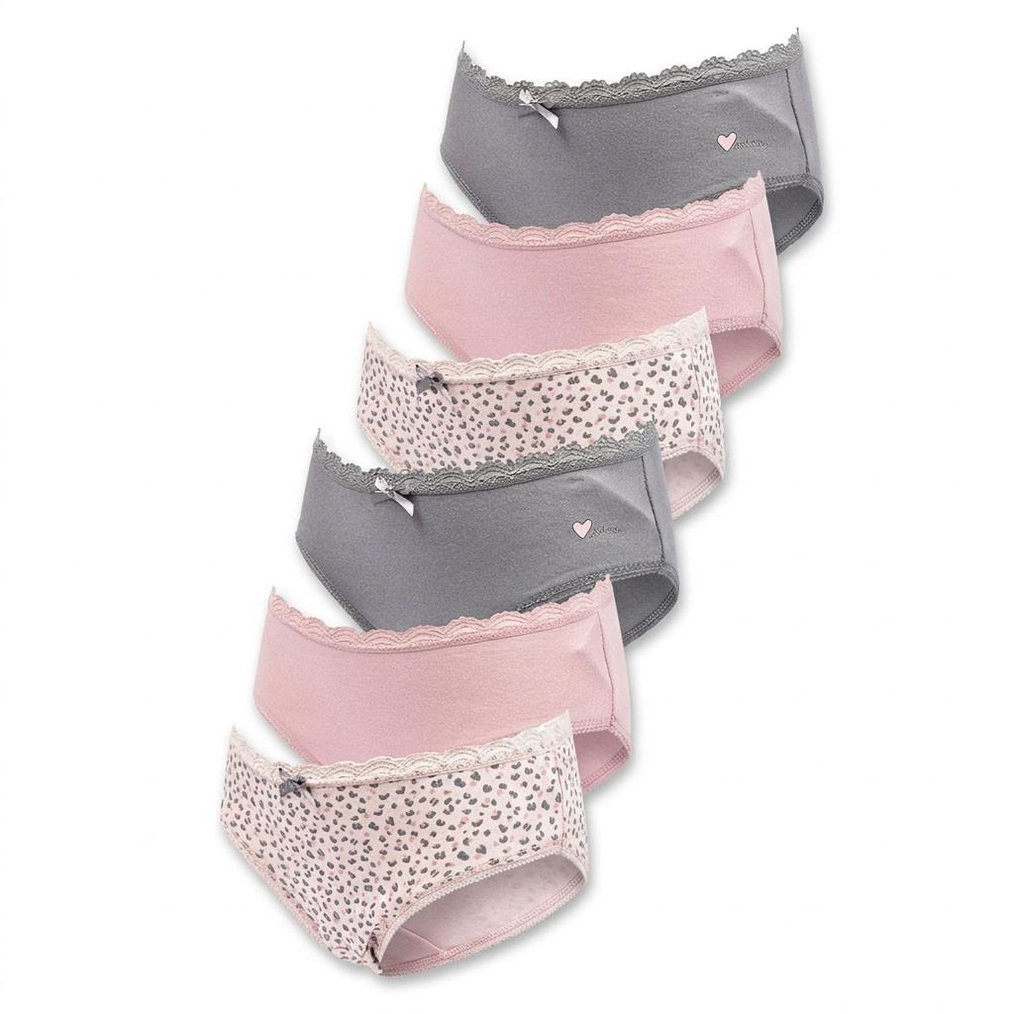 Voir la diapositive 1 : OZABI OZABI Pack Culottes Fille Coton - Lot de 6