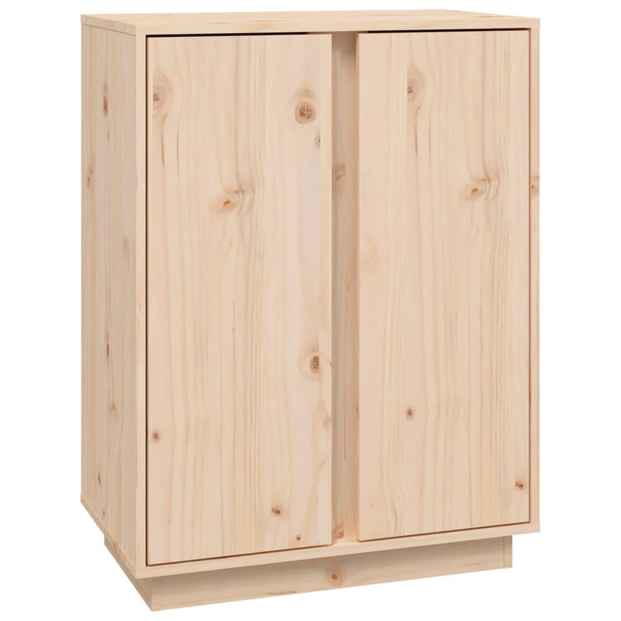 Voir la diapositive 2 : VIDAXL Buffet 60x35x80 cm Bois massif de pin