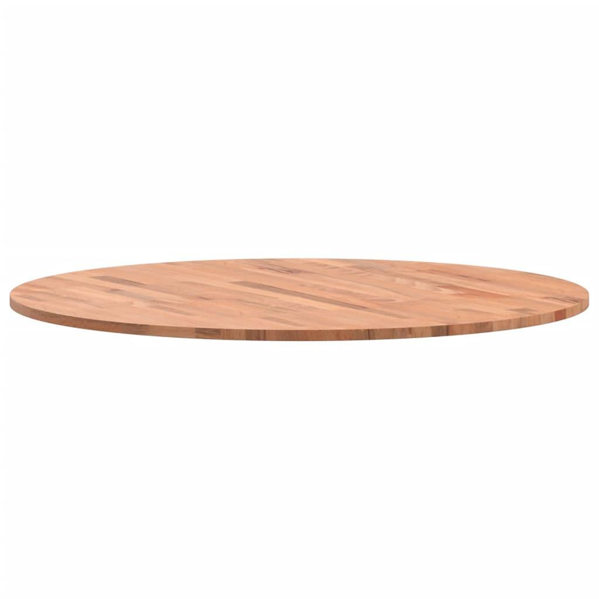 Voir la diapositive 5 : VIDAXL Dessus de table Ø80x1,5 cm rond bois massif de hetre