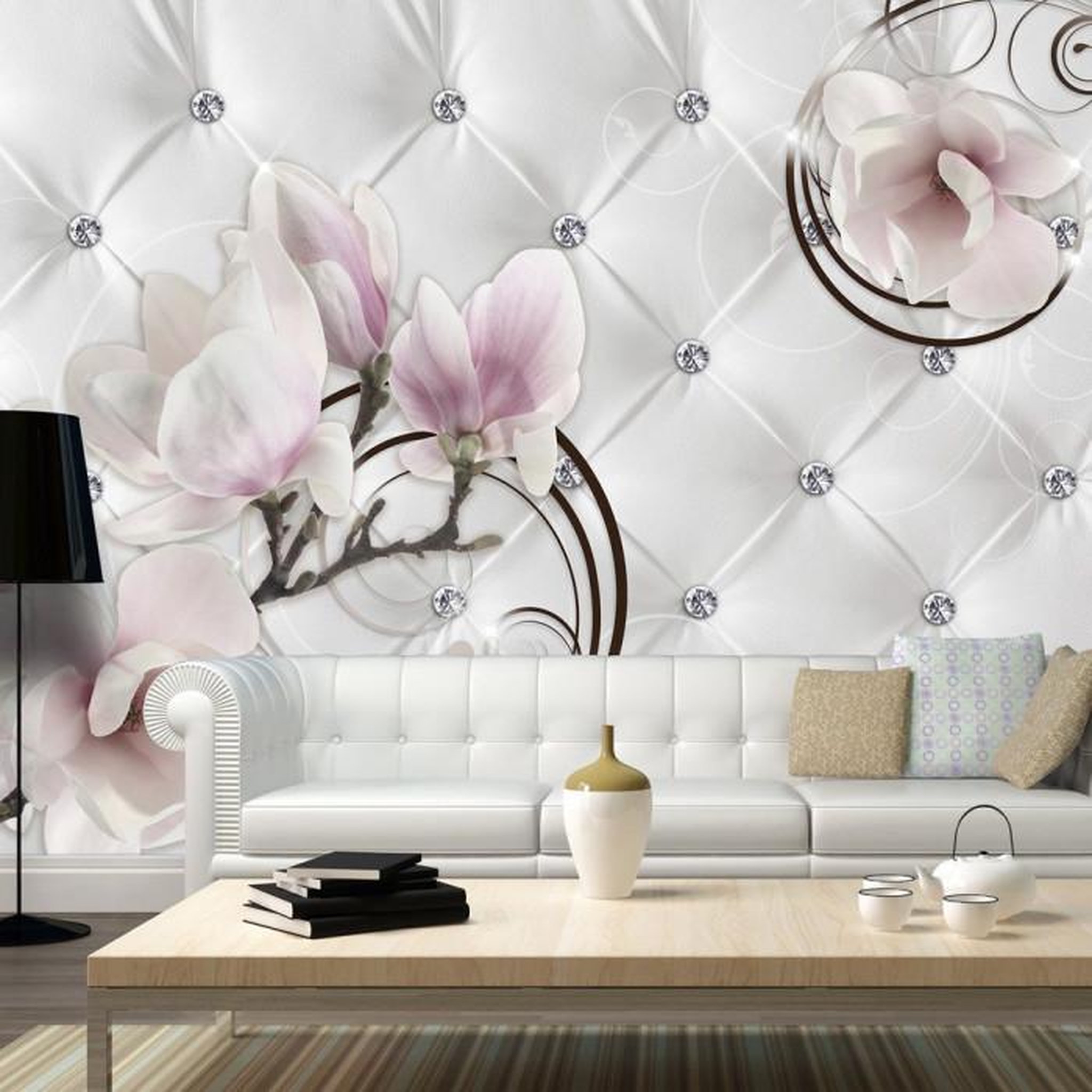Paris Prix Papier Peint  Flower Luxury. Coloris disponibles : Multicolore