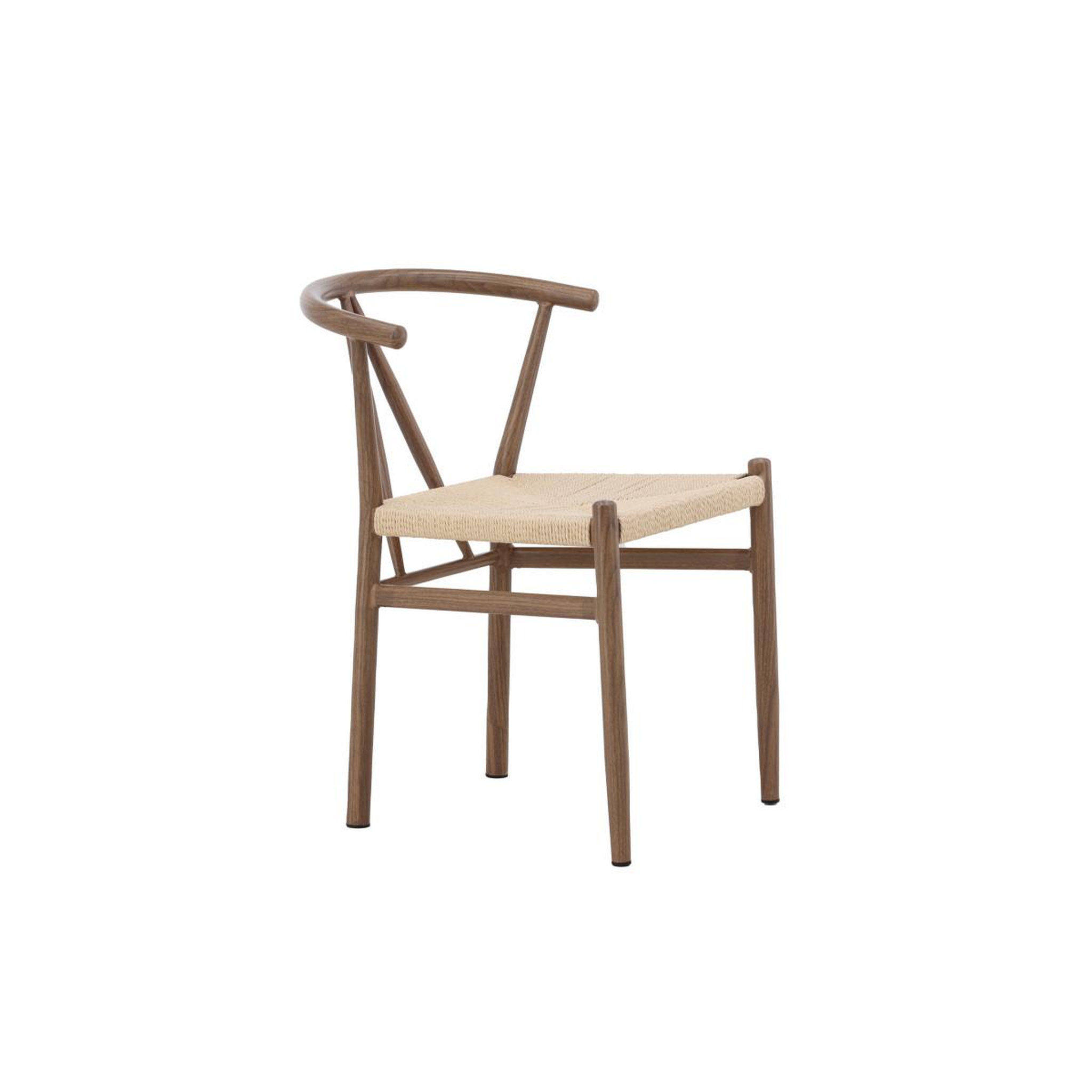 Voir la diapositive 3 : Paris Prix Chaise en rotin  alfons  72cm marron