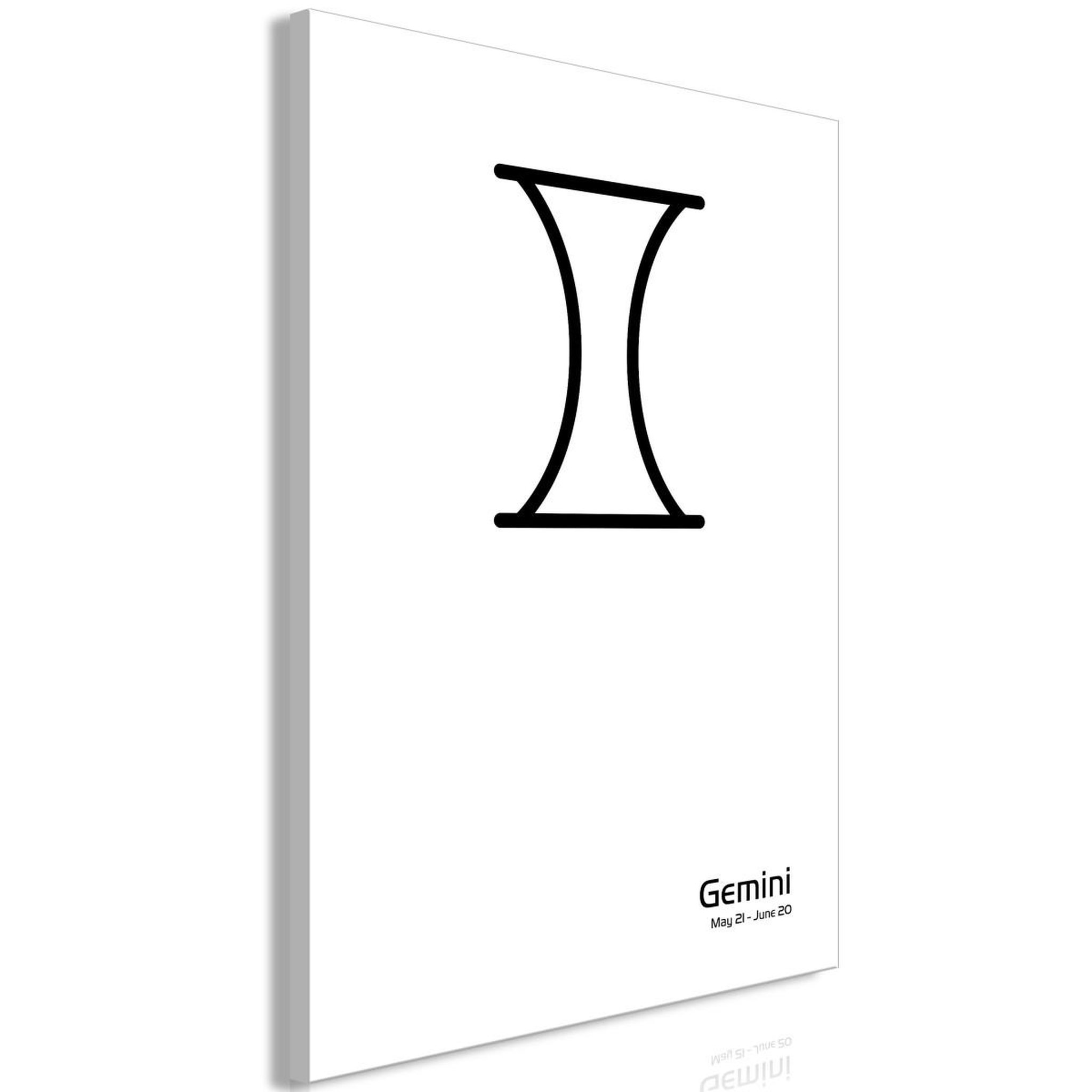 Paris Prix Tableau imprimé  gemini. Coloris disponibles : Multicolore