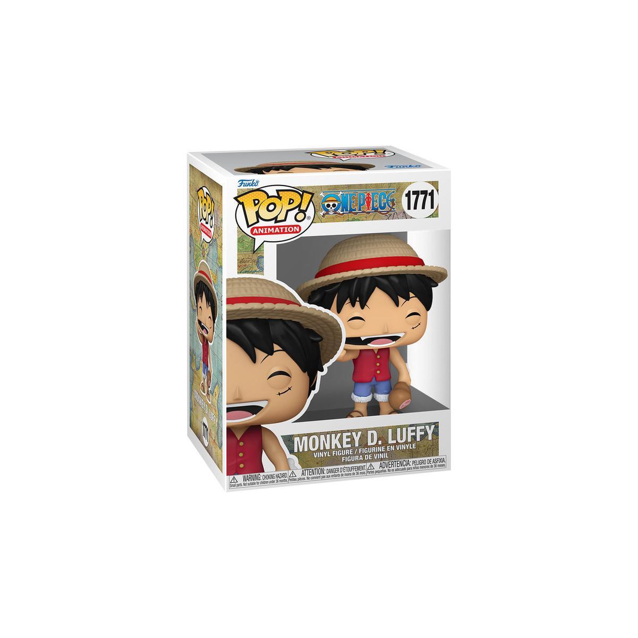 Voir la diapositive 3 : Funko Figurine Funko Pop Animation One Piece Refresh Luffy