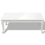 Voir la diapositive 3 : VIDAXL Table basse 115x65x42 cm Blanc brillant