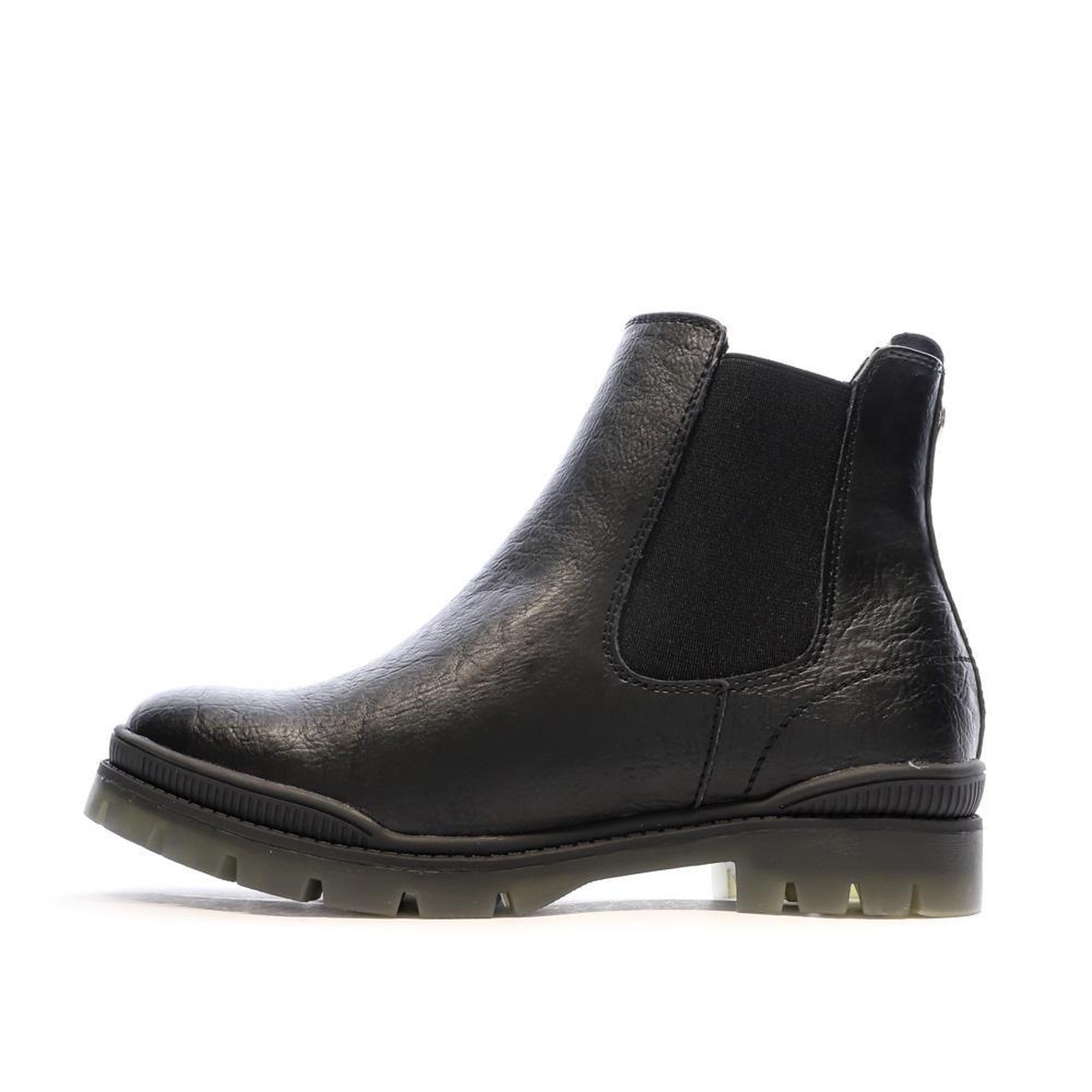 Voir la diapositive 2 : CHATTAWAK Bottines noires femme chattawak palermo