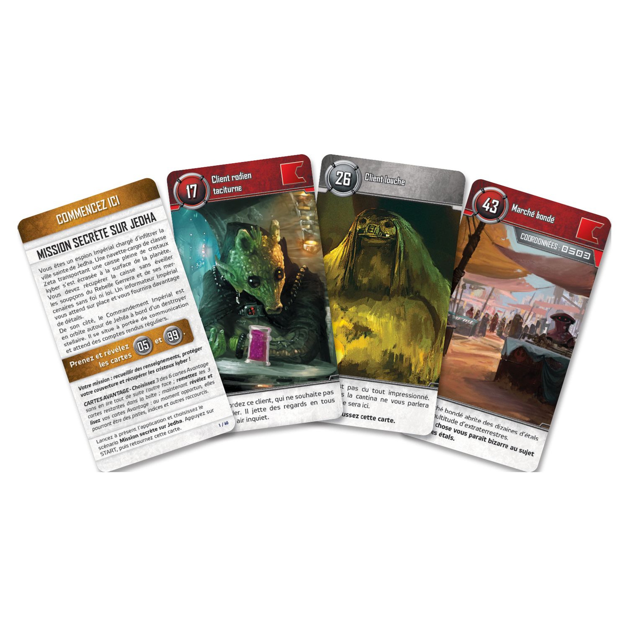 Voir la diapositive 2 : ASMODEE Jeu Star Wars Escape Game Unlock!