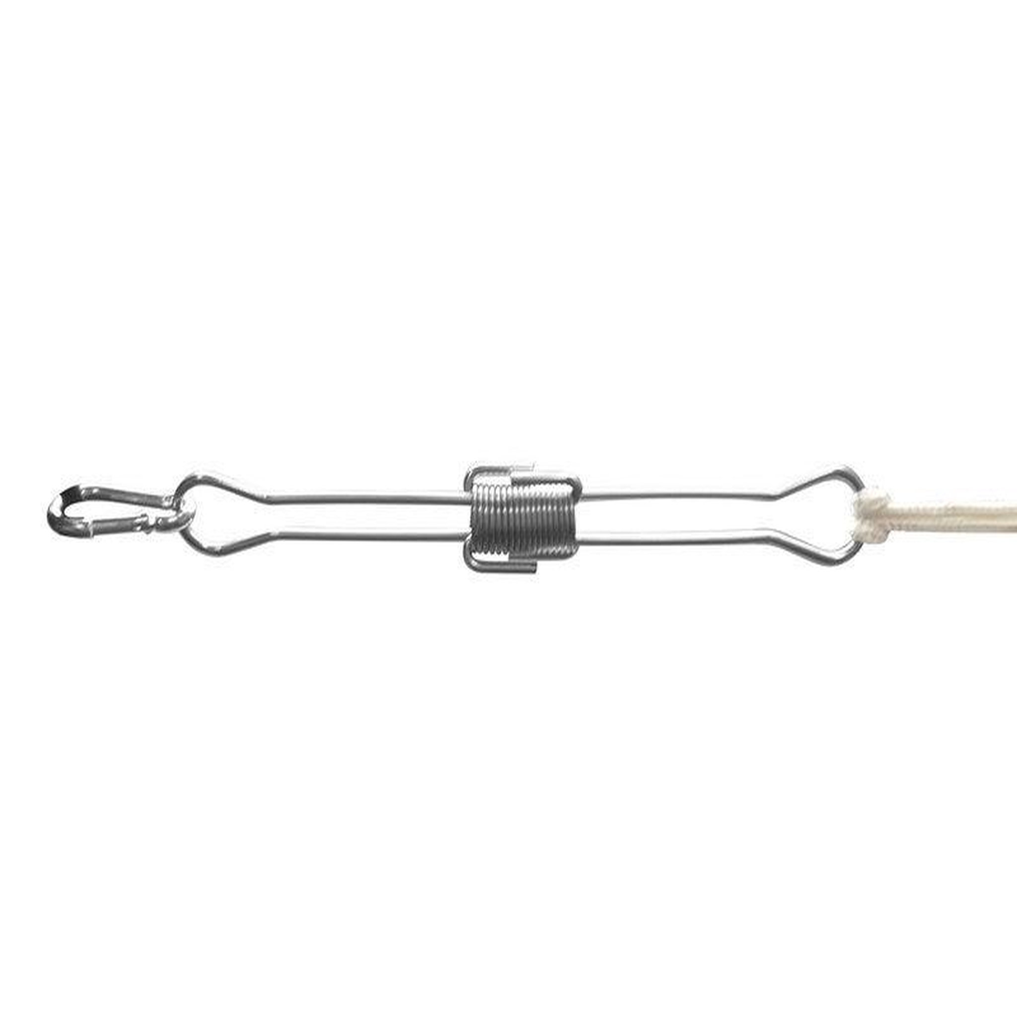 CENTRALE BRICO Kit De Fixation Gris Pour Toile D'Ombrage
