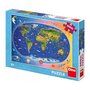 DINO Puzzle 300 pièces : Carte du monde