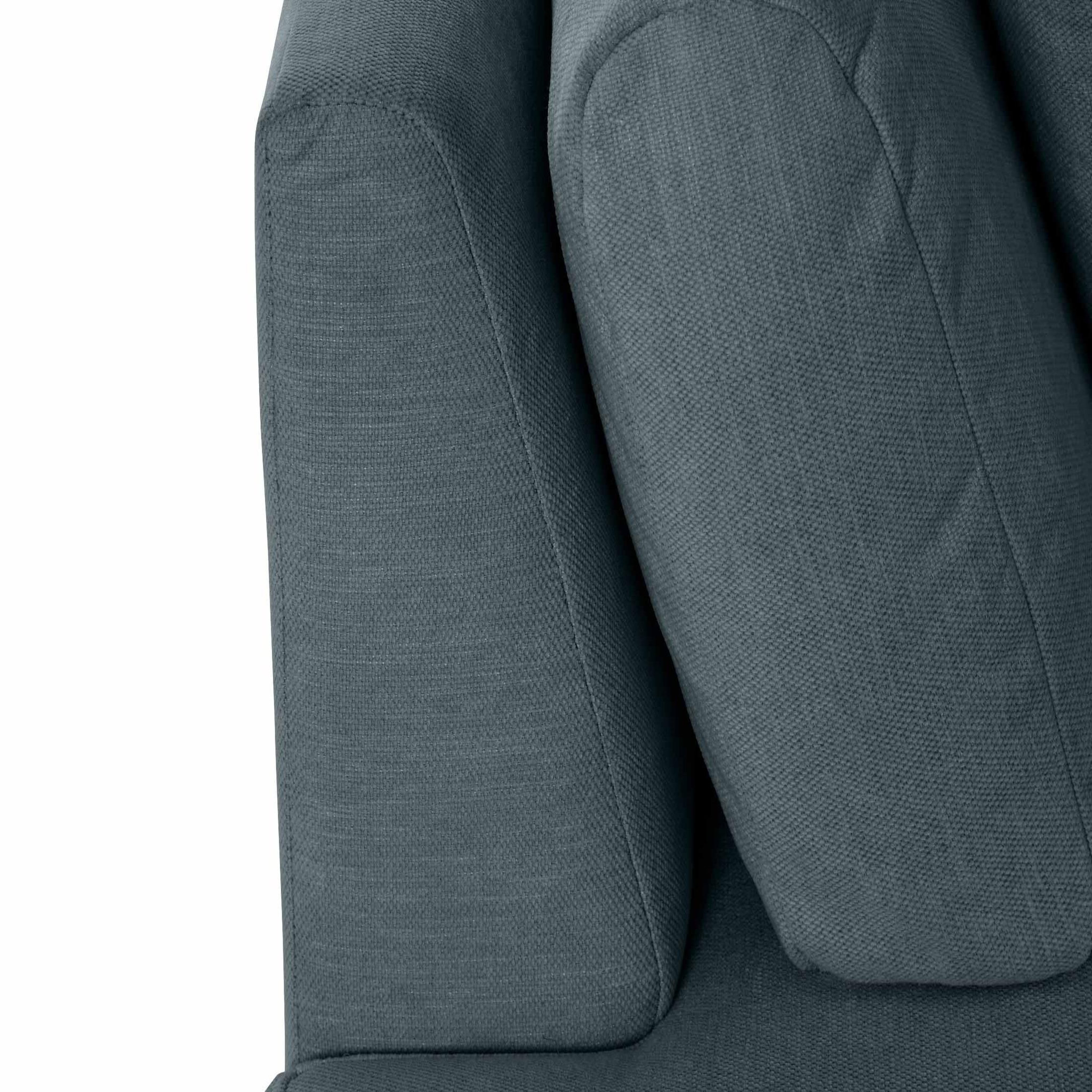 Voir la diapositive 5 : LISA DESIGN Santorini - canapé modulable d'angle droit - 4 places - en tissu texturé
