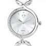Voir la diapositive 3 : SC CRYSTAL Montre Maeva argentée SC Crystal ornée de Cristaux scintillants