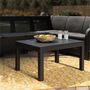Voir la diapositive 3 : ALLIBERT by KETER Salon de jardin - résine aspect rotin tressé - Allibert by KETER - 6 personnes - SanRemo - Gris graphite