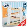 Voir la diapositive 2 : SMALL FOOT Small Foot - Wooden Car Track with 4 Cars 11873