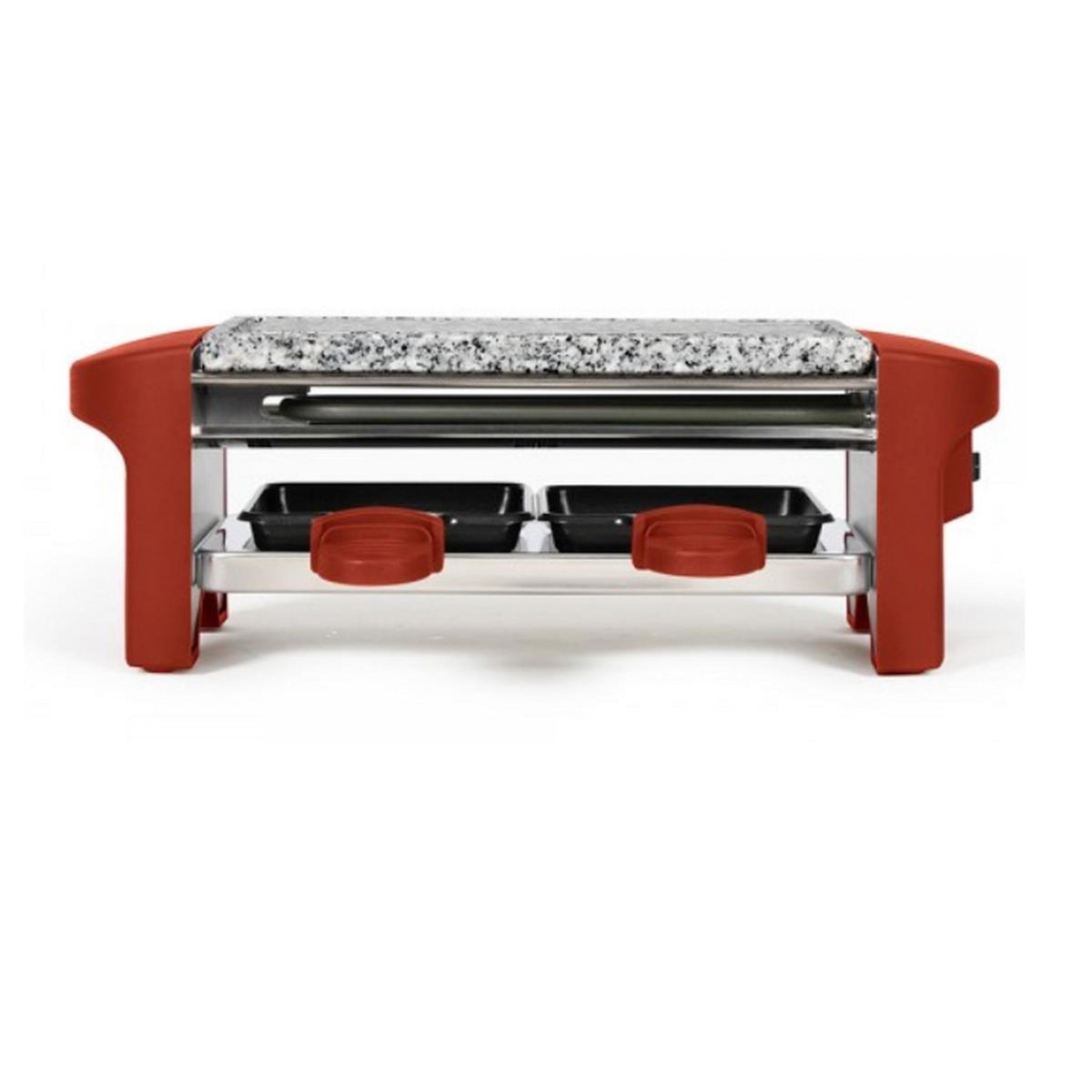 LIVOO Appareil à raclette 2 personnes 350w rouge - DOC156RO