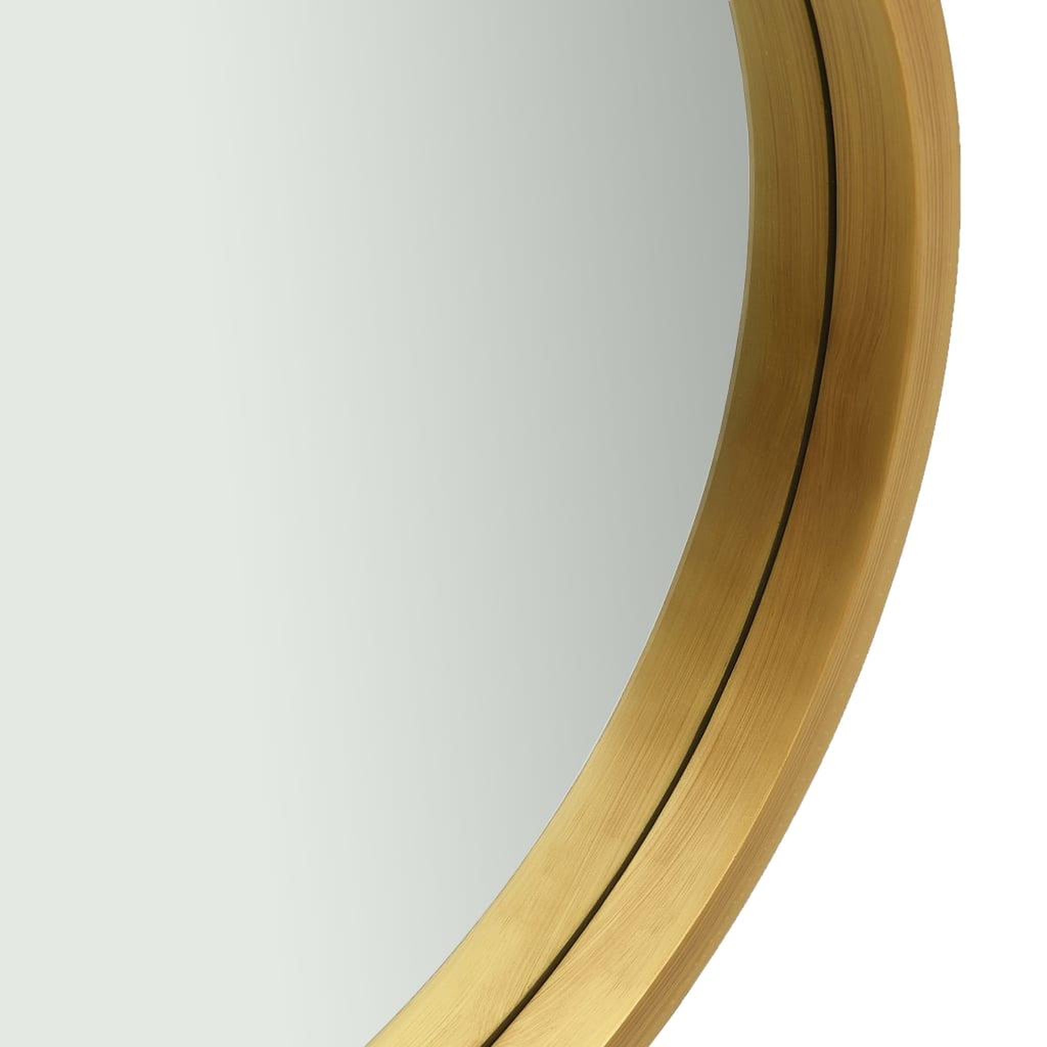 Voir la diapositive 3 : VIDAXL Miroir mural avec sangle 40 cm Dore