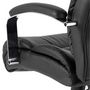 Voir la diapositive 5 : TOILINUX Chaise de bureau à roulettes Ben - Noir