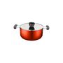Voir la diapositive 2 : KitchenCook Batterie de cuisine induction 6 pièces aluminium 