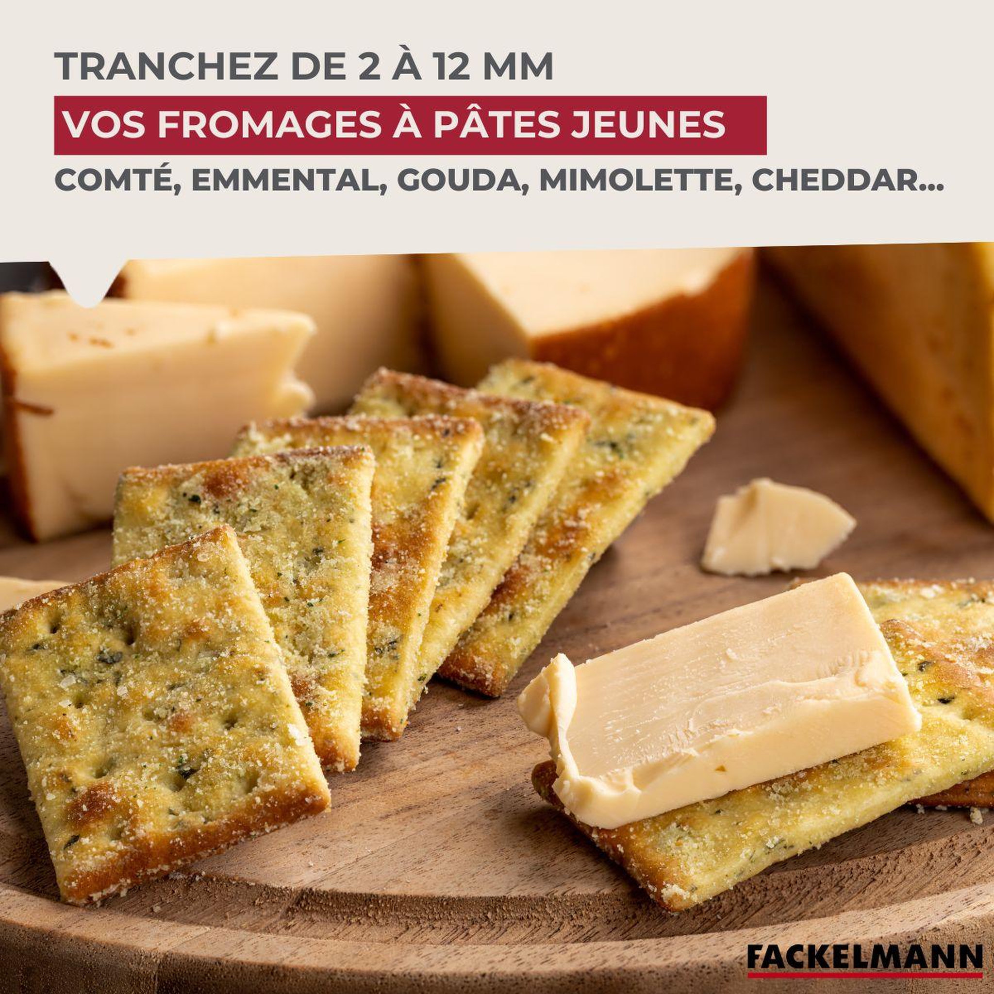 Voir la diapositive 6 : Fackelmann Coupe fromage en tranche en aluminium 15 cm fackelmann spécialités culinaires