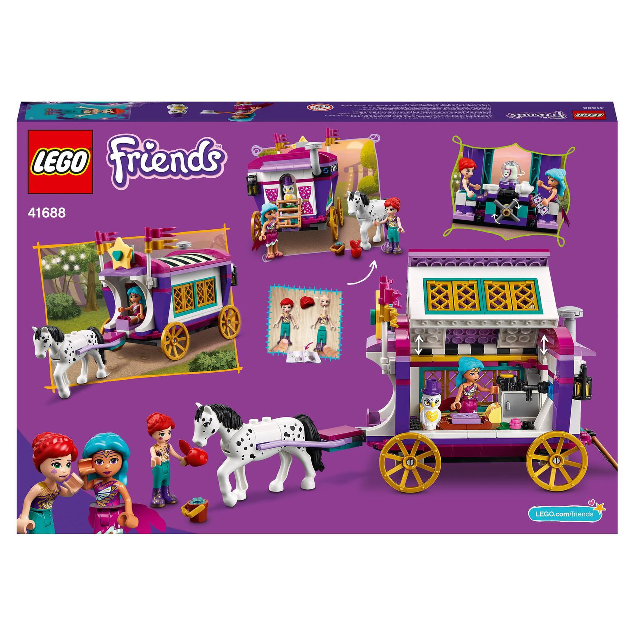 Voir la diapositive 8 : LEGO Friends 41688 La roulotte magique
